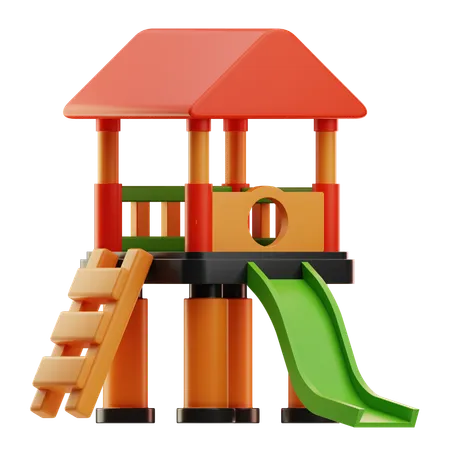 Spielhaus  3D Icon