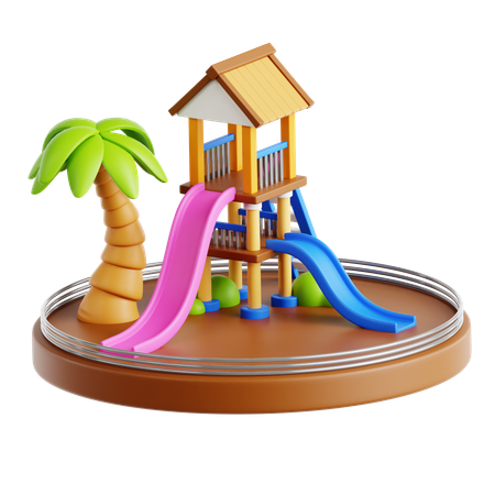 Spielplatz  3D Icon