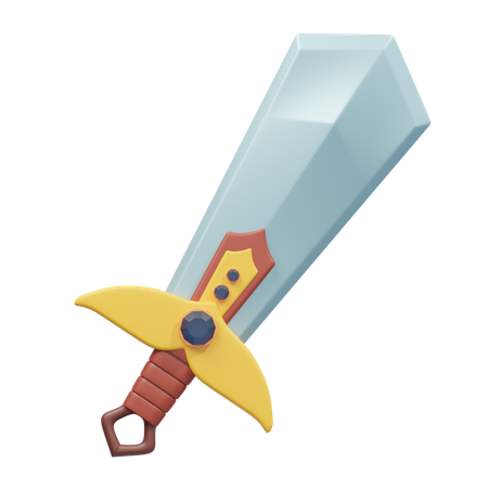 Spielschwert  3D Icon