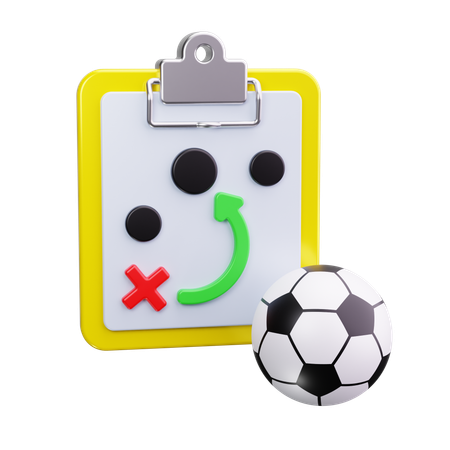 Spieltaktik  3D Icon