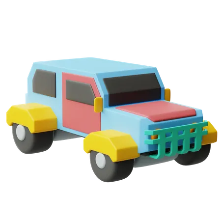 Spielzeugauto  3D Icon