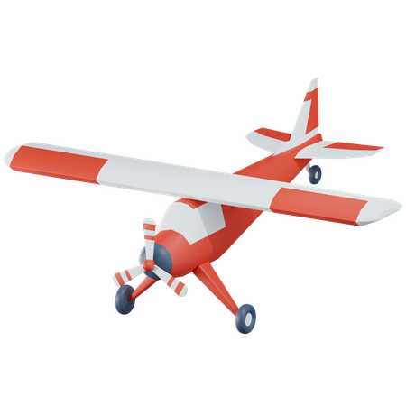 Spielzeugflugzeug  3D Icon