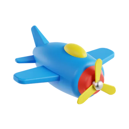 Spielzeugflugzeug  3D Icon