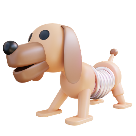 Spielzeughund  3D Icon