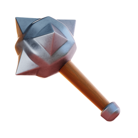 Spike Hammer  3D Icon