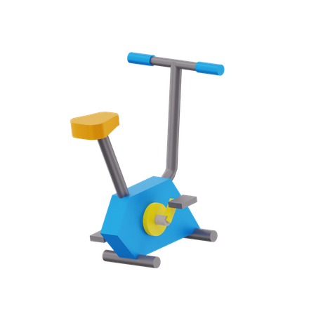 Spin Bike  3D Icon