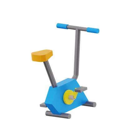 Spin Bike  3D Icon