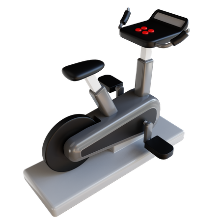 Spin Bike  3D Icon