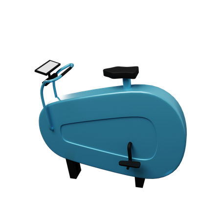 Spin bike  3D Illustration