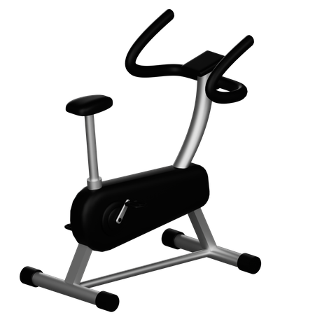 Spin Bike  3D Icon