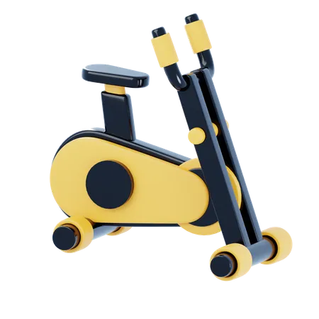 Spin Bike  3D Icon