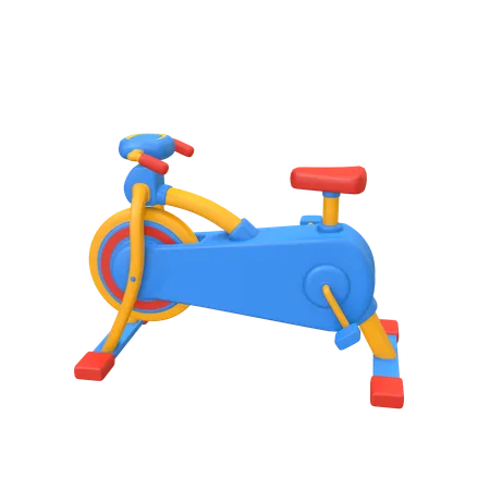 3 D Icon Illustration Spin Bike 3D Icon