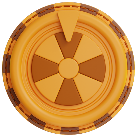Spin Wheel  3D Icon