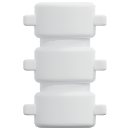 Spine  3D Icon