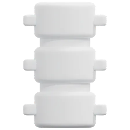 Spine  3D Icon