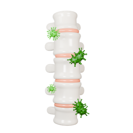 Spine Diseases  3D Icon