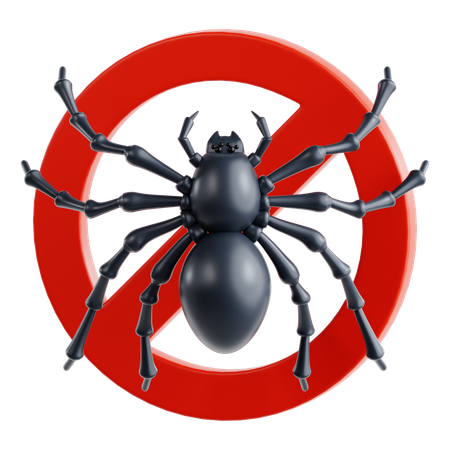 Spinne  3D Icon