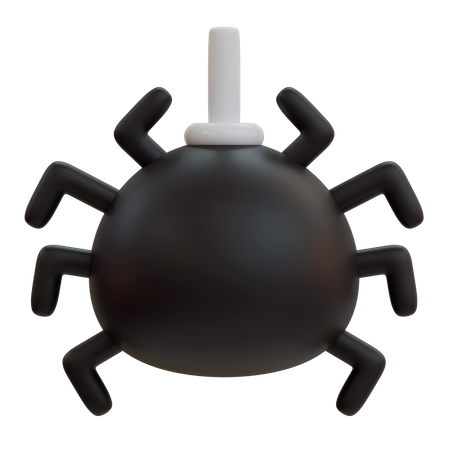 Spinne  3D Illustration