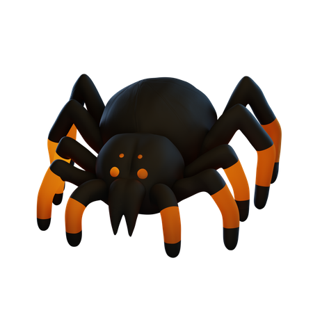 Spinne  3D Illustration