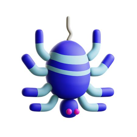 Spinne  3D Illustration