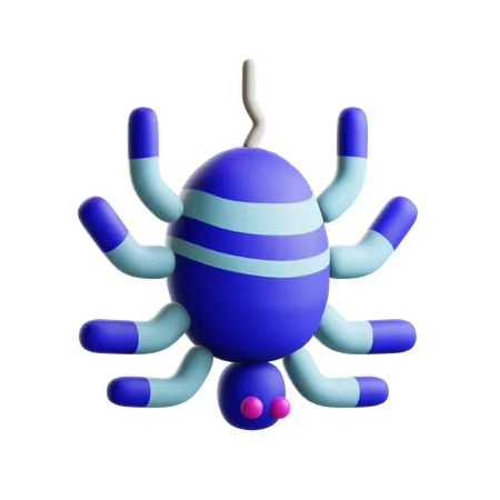 Spinne  3D Illustration