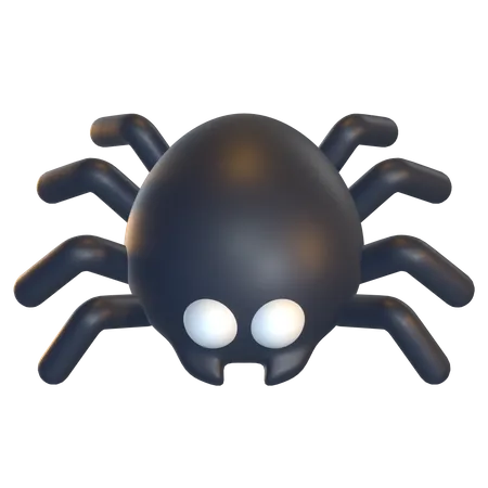 Spinne  3D Illustration