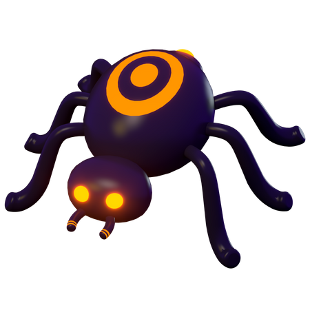 Spinne  3D Illustration