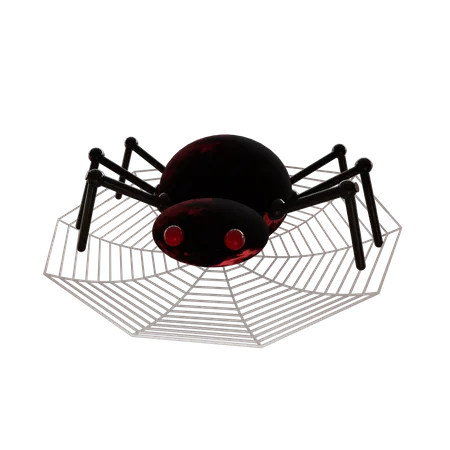 Spinne  3D Illustration