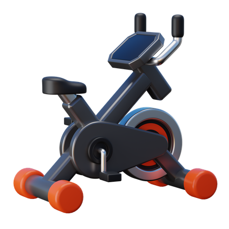 Spinning Bike  3D Icon