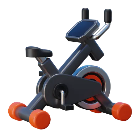 Spinning Bike  3D Icon