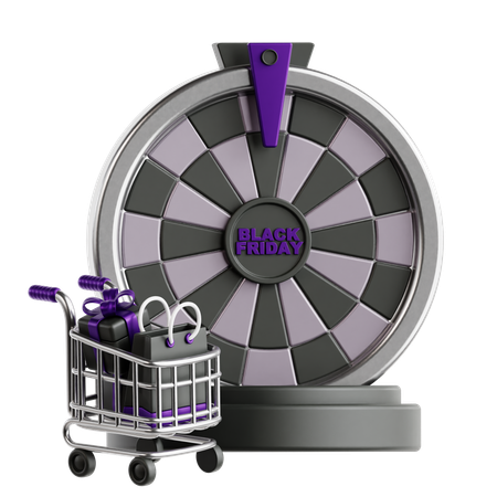 Spinning Discount Tag  3D Icon