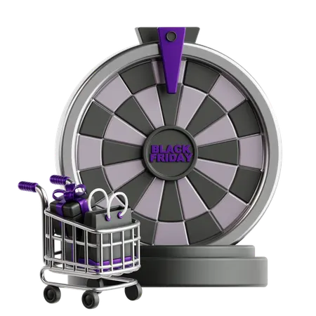 Spinning Discount Tag  3D Icon