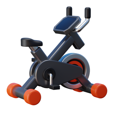 Spinning-Fahrrad  3D Icon