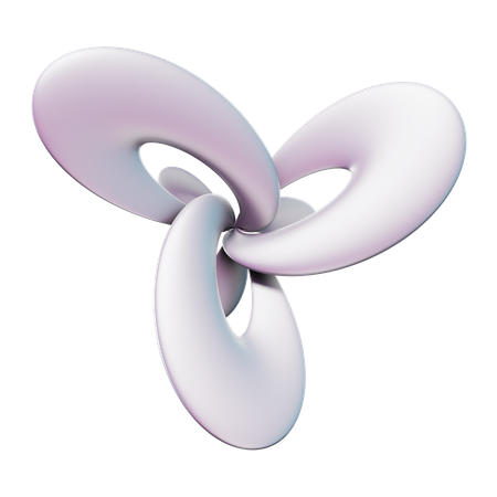 Spinning Flowers  3D Icon