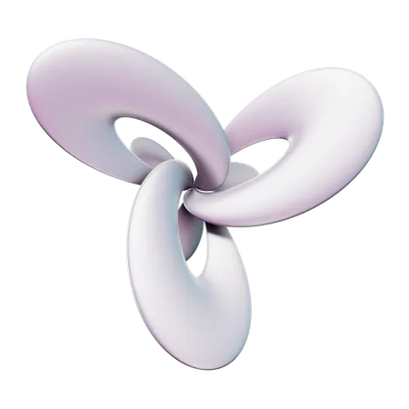 Spinning Flowers  3D Icon