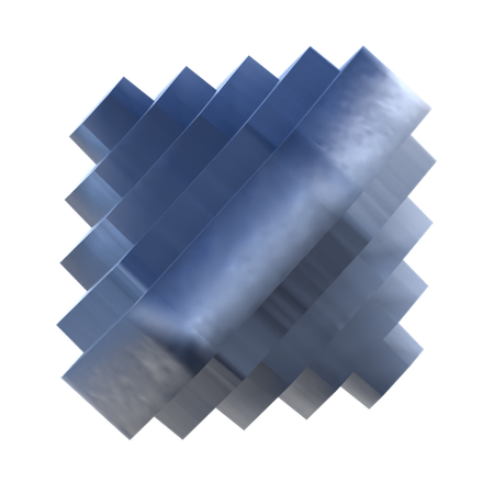 こま抽象  3D Icon