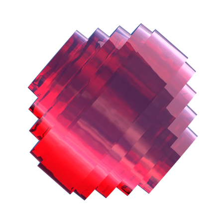 こま抽象  3D Icon