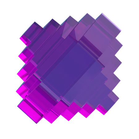 こま抽象  3D Icon