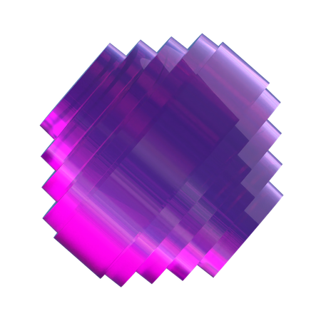こま抽象  3D Icon