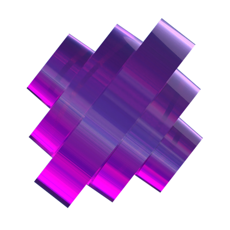 こま抽象  3D Icon