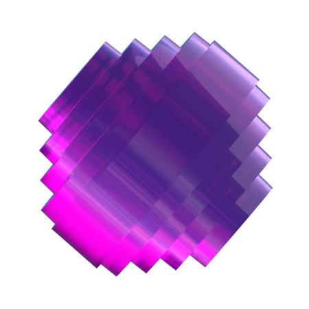 Spinning Top Abstract  3D Icon
