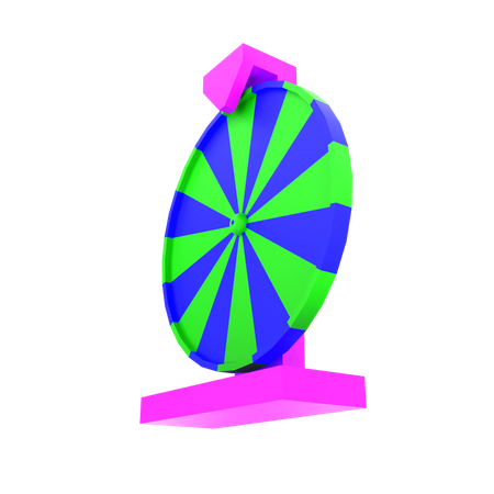 Drehendes Rad  3D Icon