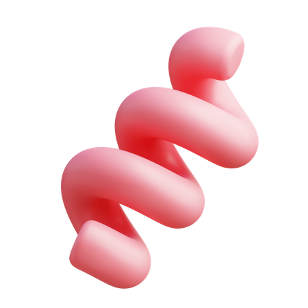 Spiral Abstract  3D Icon