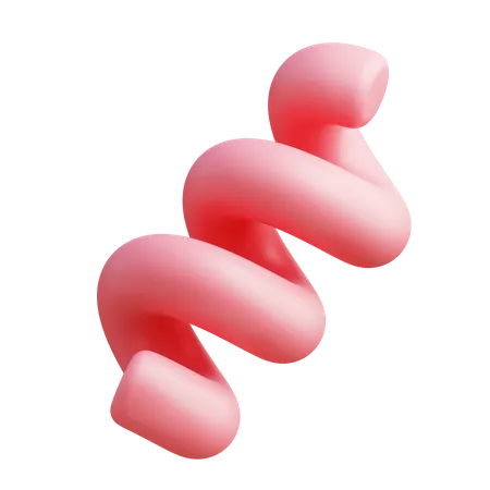 Spiral Abstract  3D Icon