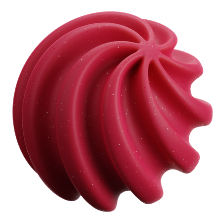 Spiral Abstract Shape  3D Icon