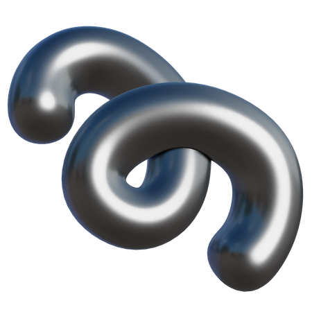 Spiral Abstract Shape  3D Icon