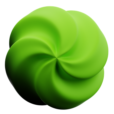 Spiral Abstract Shape  3D Icon