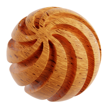 Spiral Abstract Shape  3D Icon