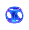 Spiral Ball Abstract Shape