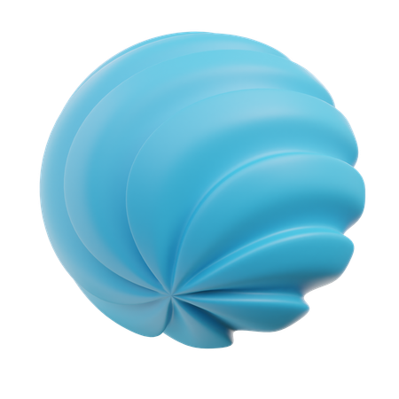 Spiral Circle  3D Icon